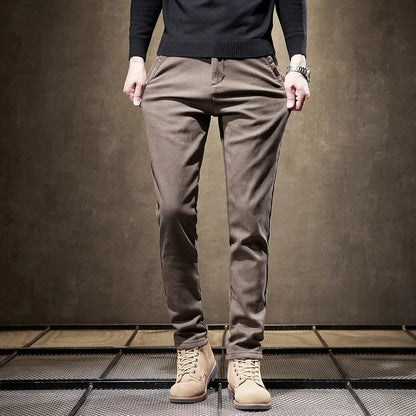 David | Men’s Slim-Fit Casual Pants