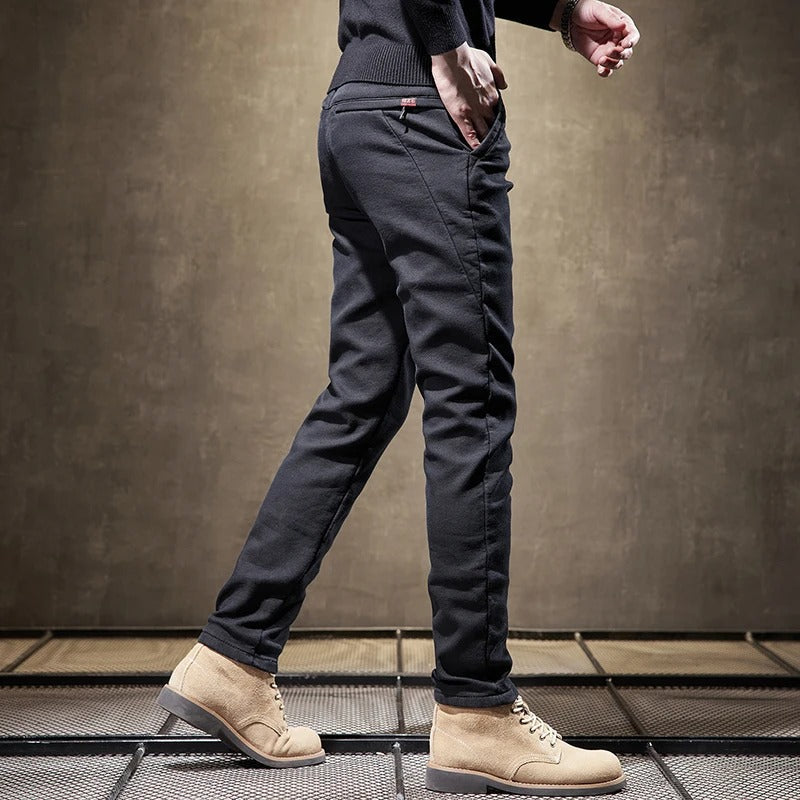 David | Men’s Slim-Fit Casual Pants