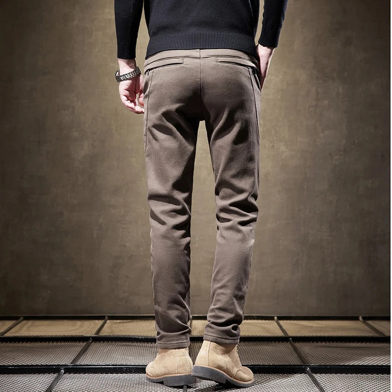 David | Men’s Slim-Fit Casual Pants